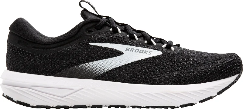 camping pillow with inflatable design -Brooks Revel 7 Mens Running Shoes - Black