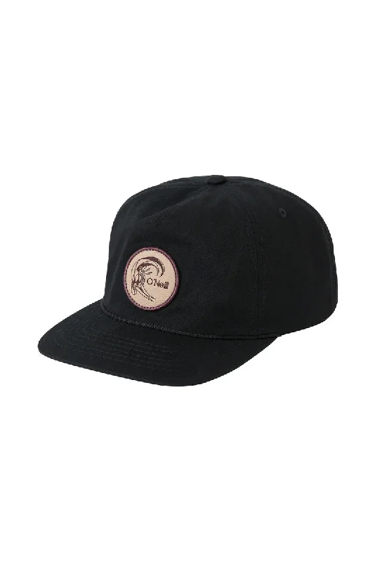 women’s casual wool hat -O'Neill O'riginals Snapback Hat - Black