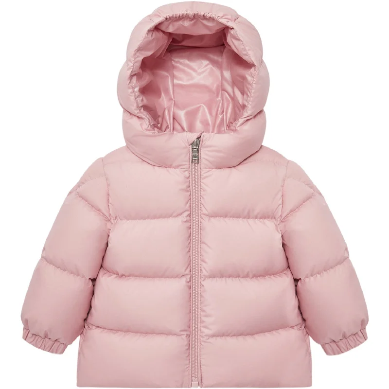 trekking poles with anti-shock feature -Moncler Pastel Pink Sharon Jacket