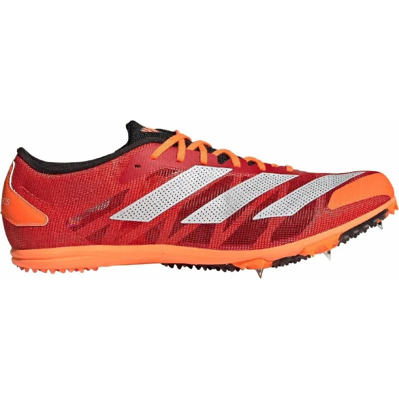 camping gear with reflective strips -adidas Adizero XCS Cross Country Spikes - Red