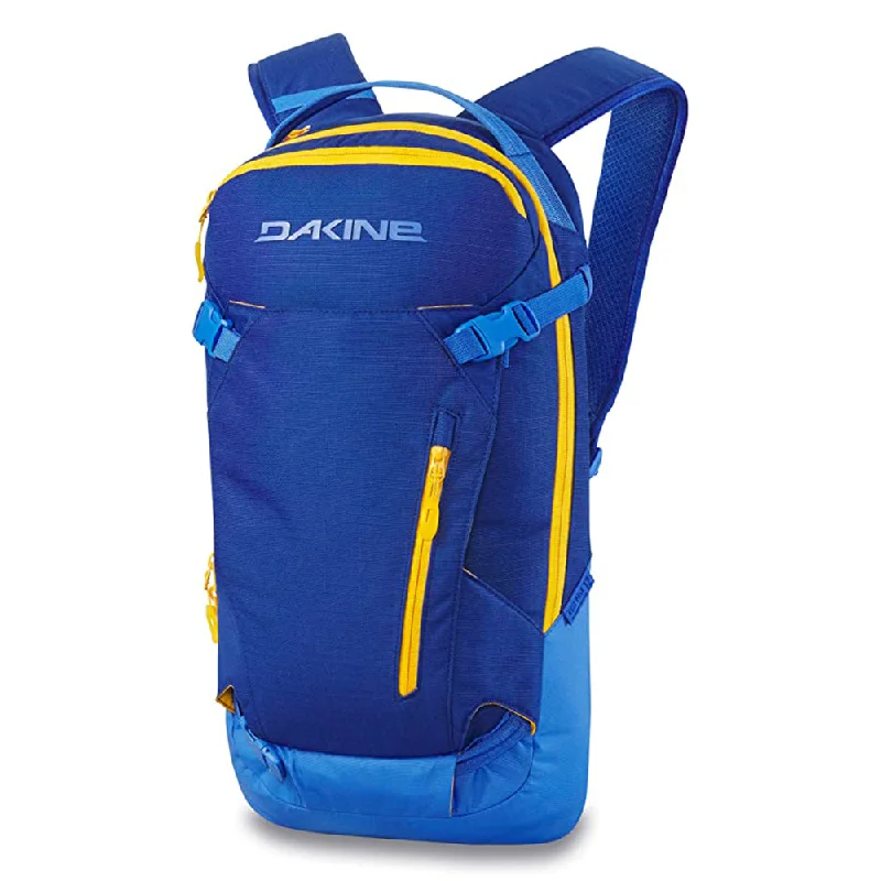 camping gear with durable materials -Dakine Unisex Deep Blue 12L Heli Pro One Size Backpack - 10003261-DEEPBLUE