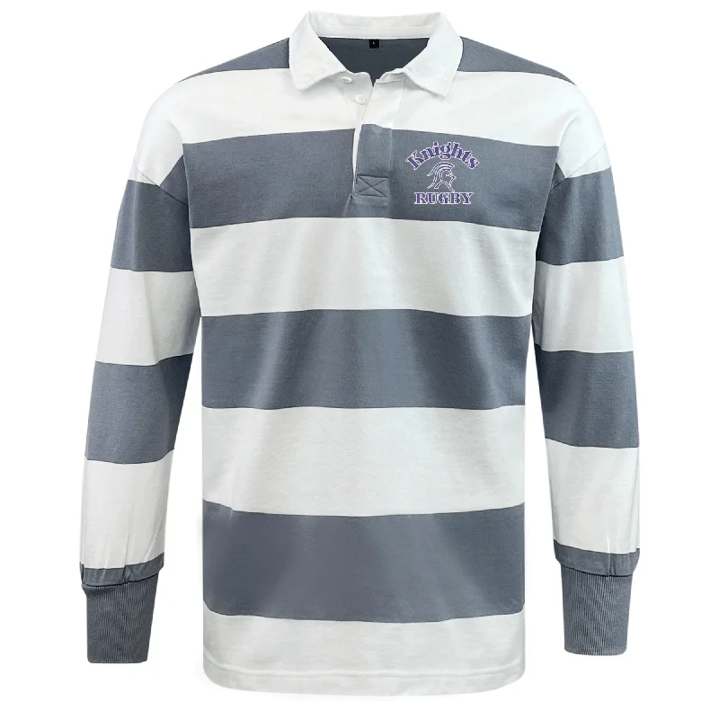 portable hammock for comfortable naps -Ardrey Kell Rugby Classic Long Sleeve Hooped Rugby Jersey