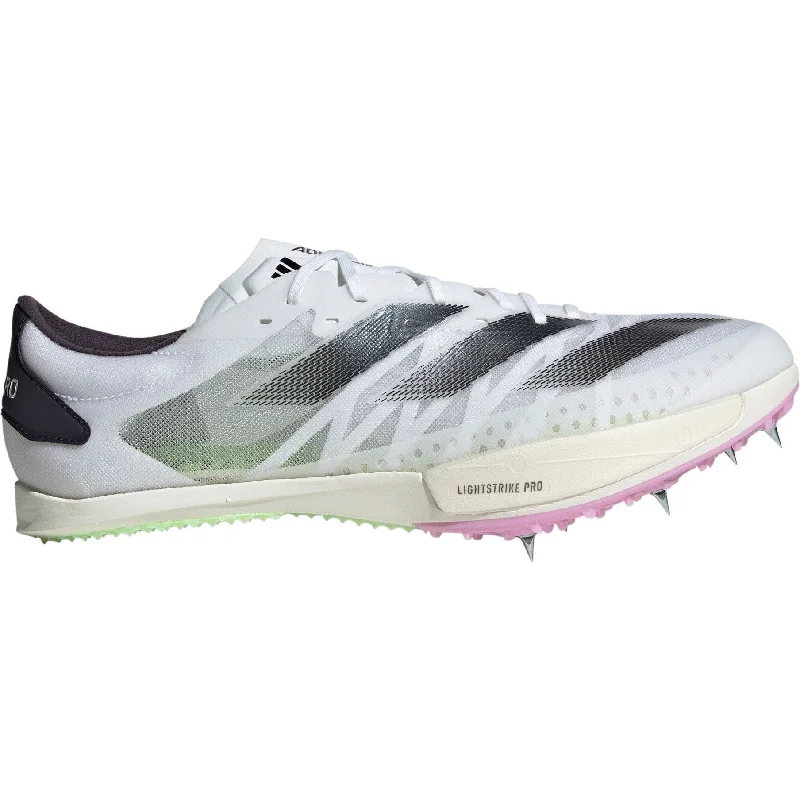 camping multi-tool for survival -adidas Adizero Ambition Running Spikes - White