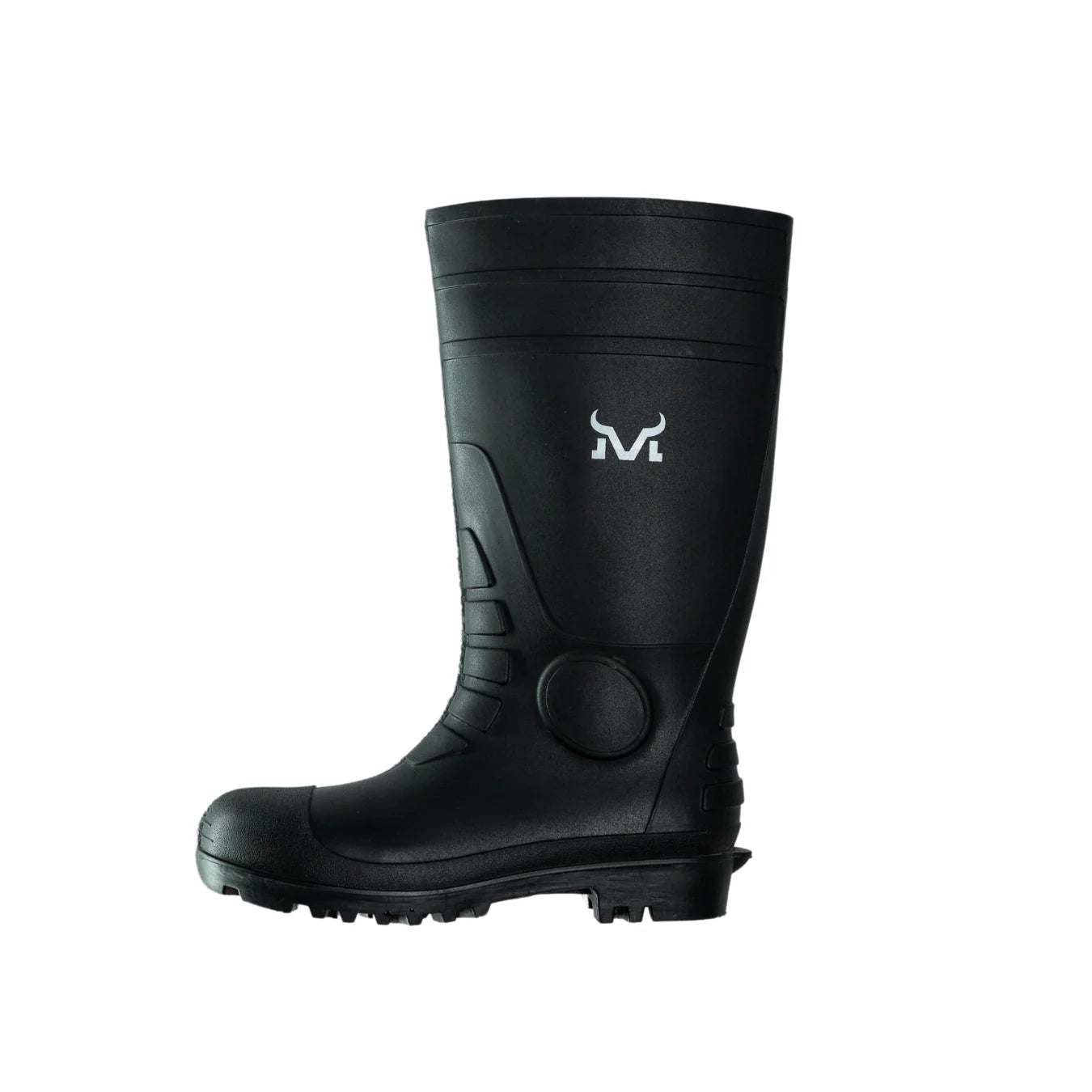 trekking shoes with waterproof material -Munka Safety Waterproof Gumboot (Black) MFM2418