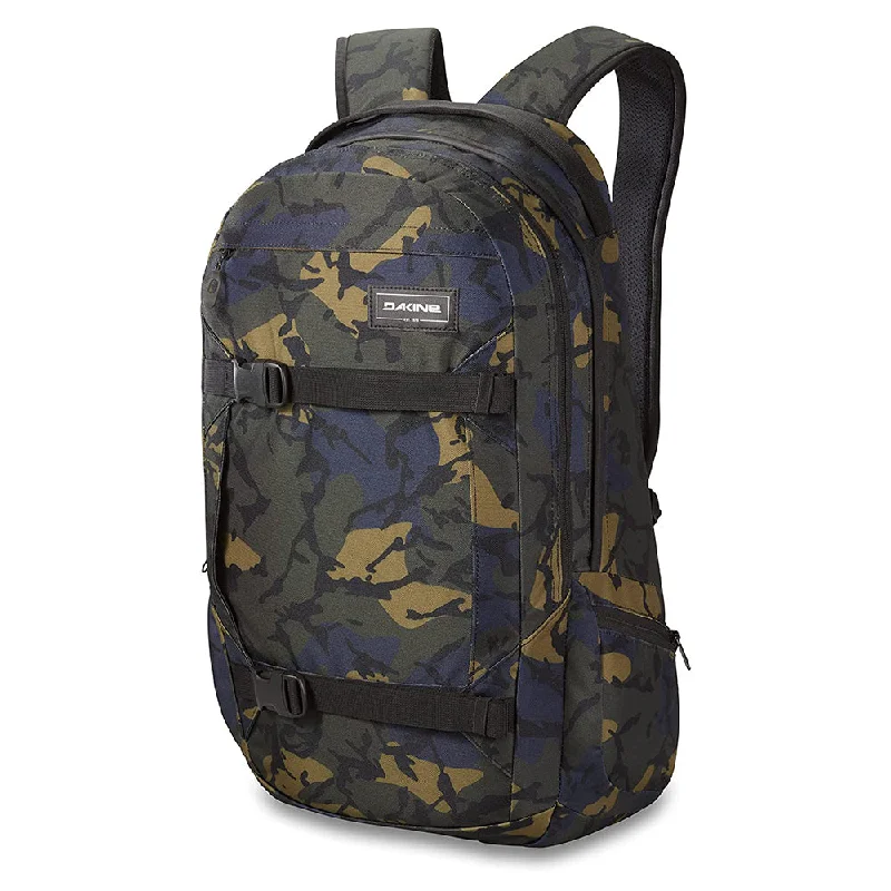 portable hiking stove with quick setup -Dakine Unisex Cascade Camo Mission 25L Lifestyle & Snowboard Backpack - 10002637-CASCADECAM