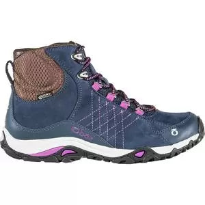 trekking boots with breathable mesh -Oboz Sapphire Mid B-Dry Hiking Boot