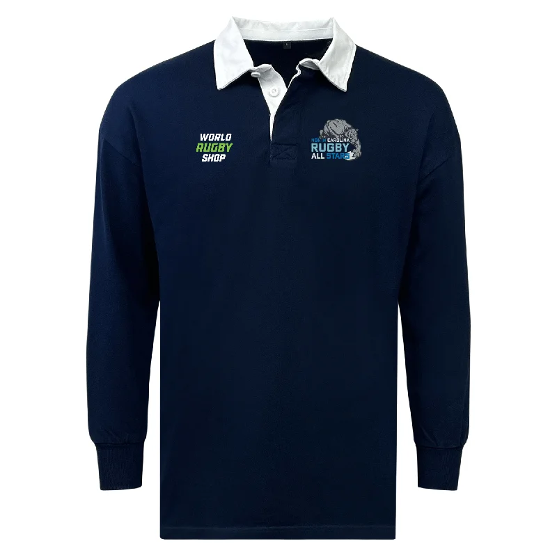 camping gear with reflective coatings -NC All Stars Classic Long Sleeve Solid Rugby Jersey