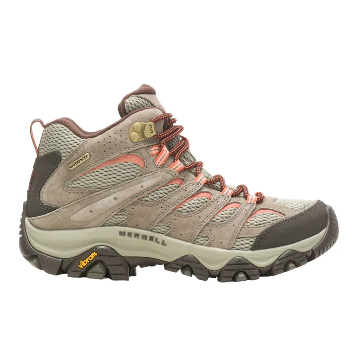 trekking gear for beginner hikers -Merrell Women's Moab 3 Mid Hiking Shoes - US7