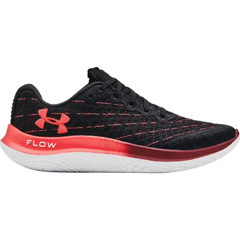 trekking shoes with ankle protection system -Under Armour Flow Velociti Wind Mens Running Shoes - Black