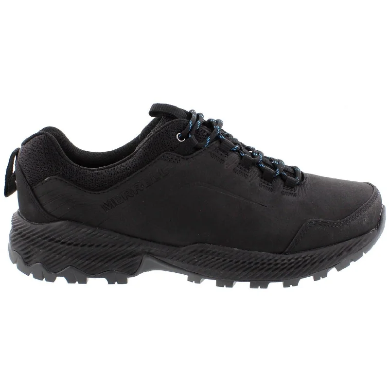 survival tent for emergency camping -Merrell Forestbound Mens Walking Shoes - Black