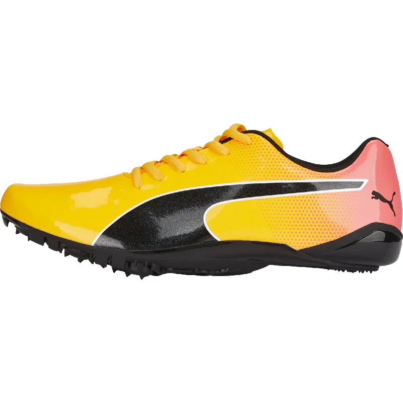 trekking poles with anti-slip tips -Puma evoSpeed Prep Sprint 3 Running Spikes - Orange