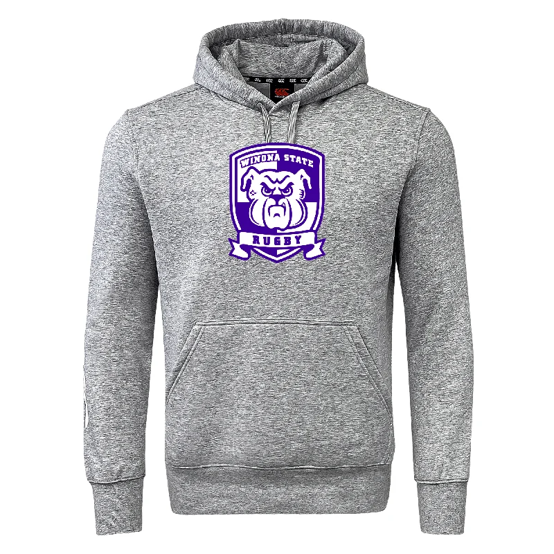 trekking jacket with insulated lining -Winona State University Club Hoodie by Canterbury