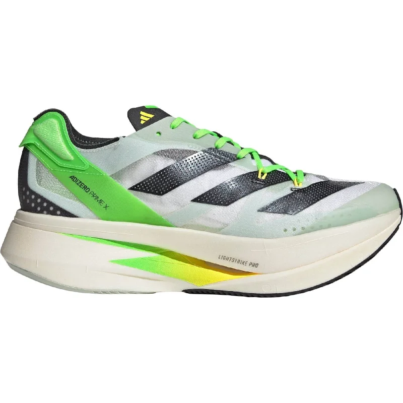 hiking boots with water-resistant coating -adidas Adizero Prime X Running Shoes - Green