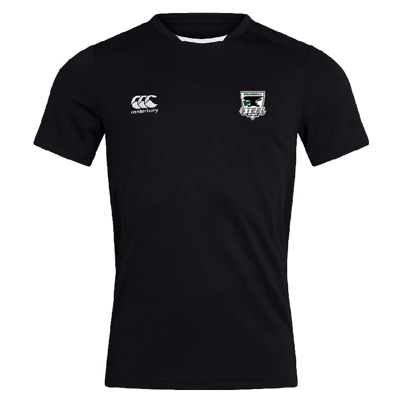 compact camping gear for backpackers -Birmingham Steel Rugby Club Dry Tee by Canterbury