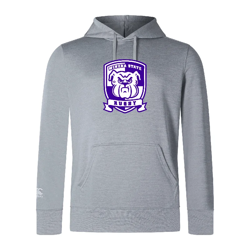 camping tent with instant setup -Winona State University Club Lightweight Hoodie by Canterbury