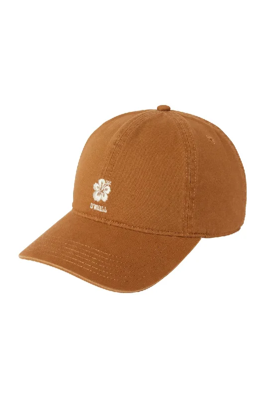 women’s straw sun hat -O'Neill Irving Dad Hat - Brown Sugar