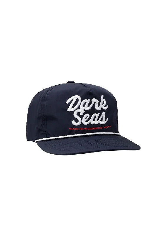 outdoor waterproof cap -Dark Seas Murray Hat - Navy