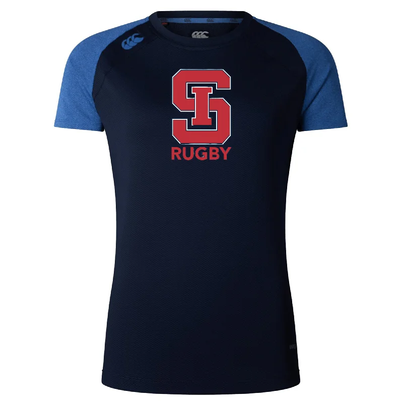 trekking shoes with rubber sole -St. Ignatius Rugby Women's Elite Training Tee by Canterbury