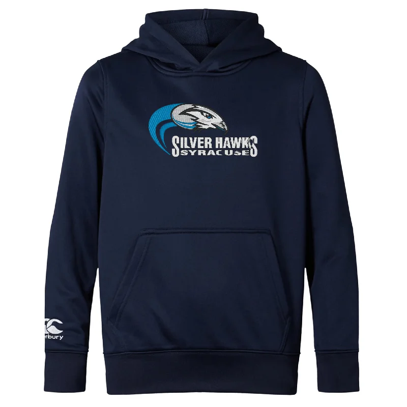 portable solar camping shower -Syracuse Silver Hawks Club Lightweight Hoodie by Canterbury