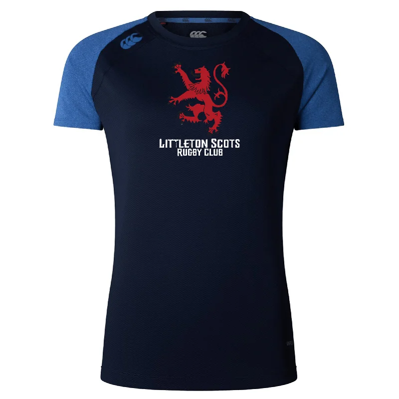 trekking socks for long-distance hikes -Littleton Scots Rugby Women's Elite Training Tee by Canterbury