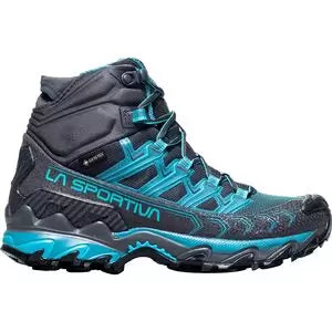 trekking poles with lightweight aluminum -La Sportiva Ultra Raptor II Mid GTX Hiking Boot