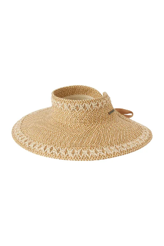 casual fedora hat -O'Neill Belize It Embellished Hat - Cognac