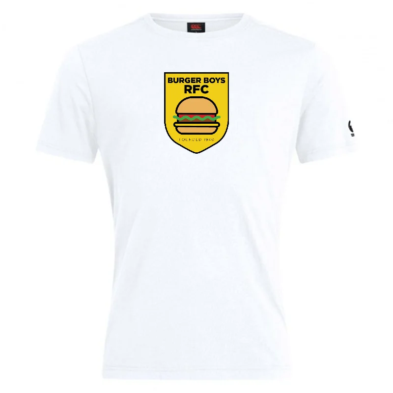 camping tent with instant setup -Burger Boys RFC Club Plain Tee by Canterbury