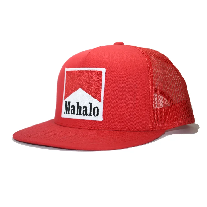 adjustable beanie for men -Mahalo Red