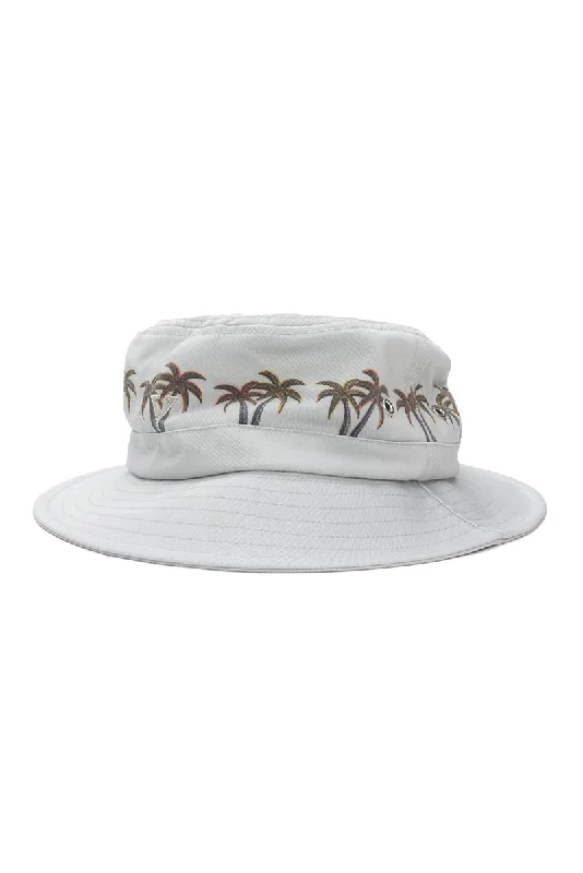 breathable mesh hat for summer -Vissla Roll Ins Bucket Hat - Dune