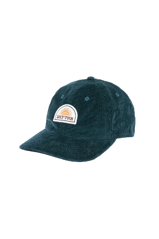 stylish baseball cap for women -Rhythm Awake Cord Cap - Pine