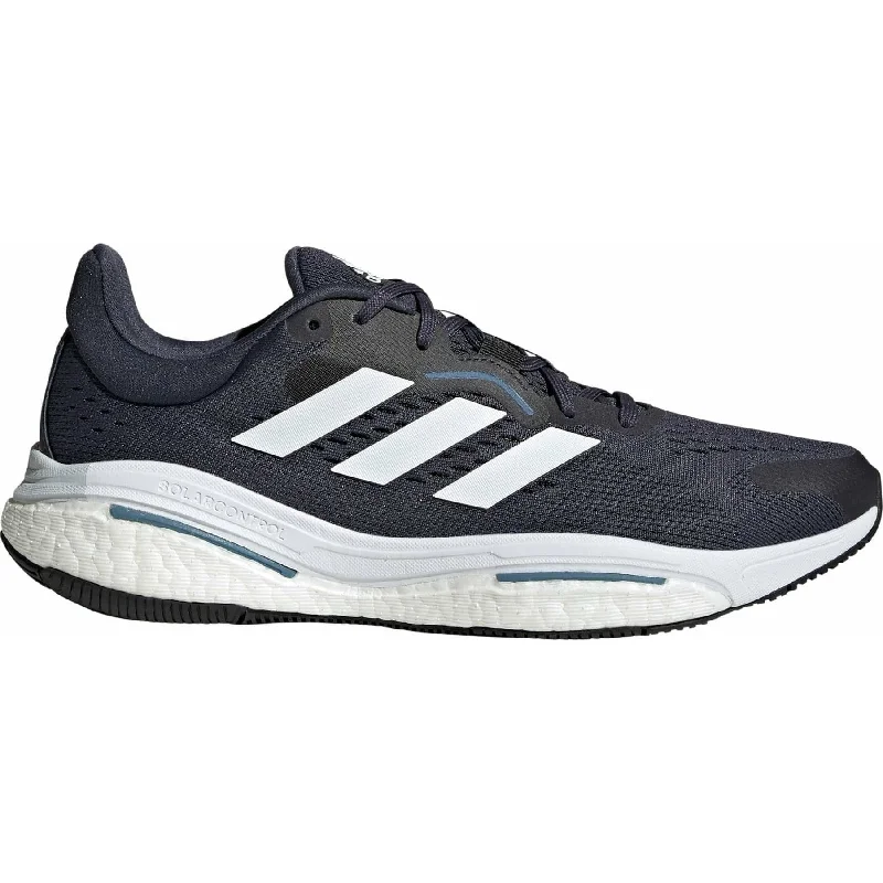 camping gear with adjustable straps -adidas Solar Control Mens Running Shoes - Navy