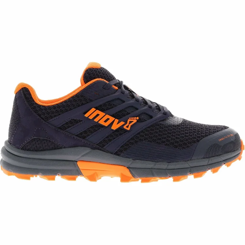 trekking shoes with removable insoles -Inov8 TrailTalon 290 Mens Trail Running Shoes - Navy