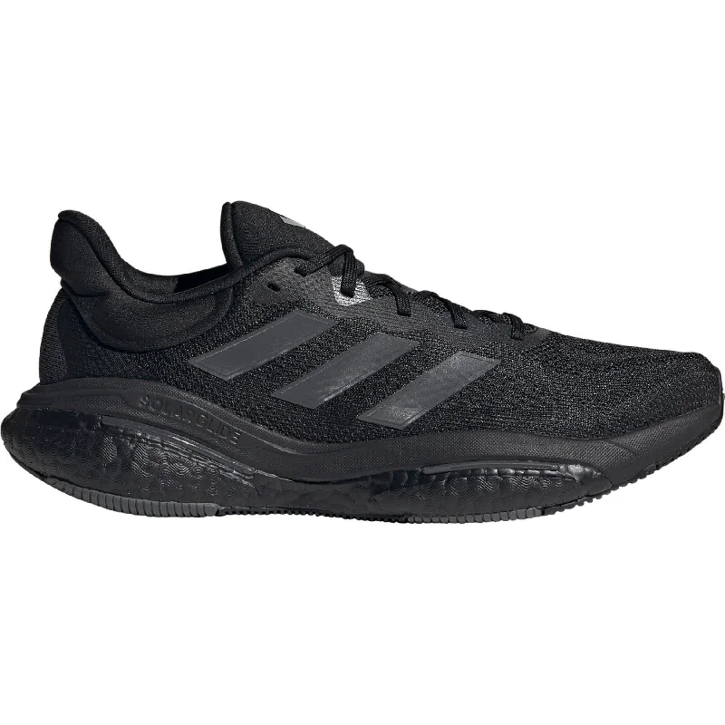 compact water filter for camping -adidas SolarGlide 6 Mens Running Shoes - Black