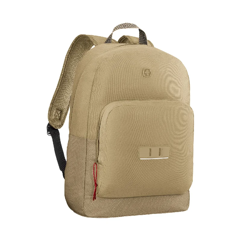 trekking socks with seamless design -Wenger NEXT Crango 16" Laptop Backpack, Beige, 25 Litres, Swiss Designed