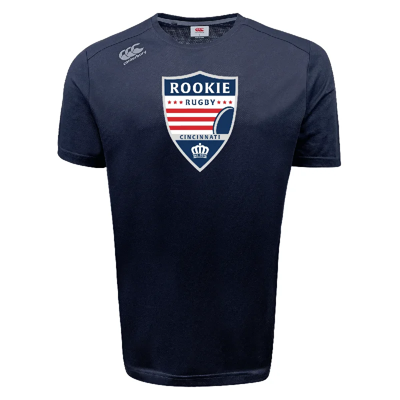 camping pillow with cooling technology -Cincinnati Rookie Rugby Tempo Vapodri T-Shirt by Canterbury