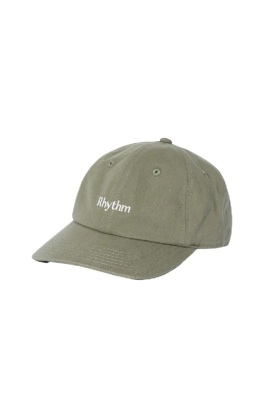 sporty outdoor sun hat for women -Rhythm Essential Cap - Olive