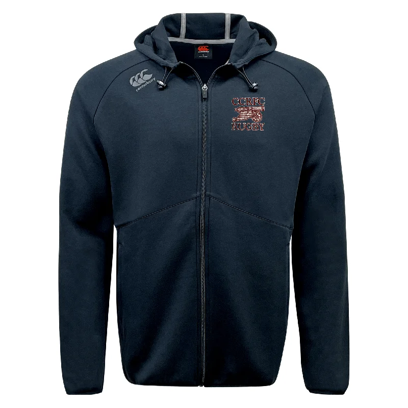 portable camping tent with extended space -Concord Carlisle Rugby Tempo Vapodri Full-Zip Hoodie by Canterbury