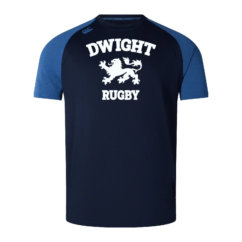 portable gas stove for camping -Dwight Rugby White Logo Elite Training Tee by Canterbury