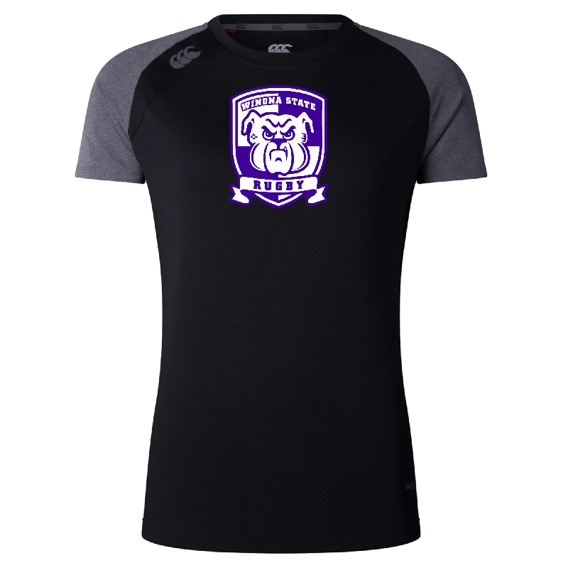 trekking poles with folding design -Winona State University Women's Elite Training Tee by Canterbury