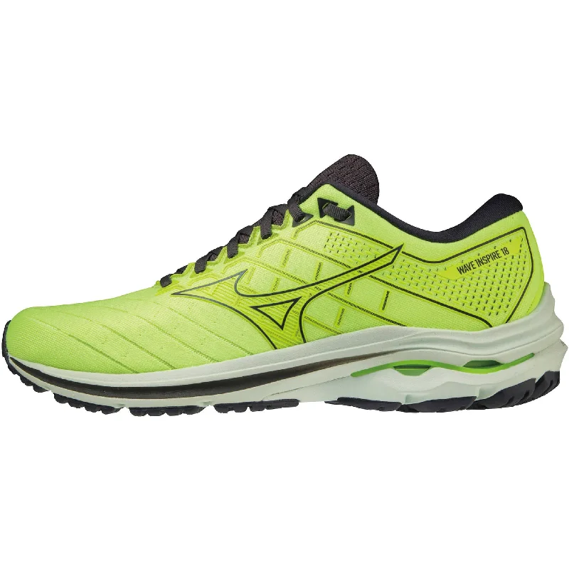 camping hammock with adjustable straps -Mizuno Wave Inspire 18 Mens Running Shoes - Yellow