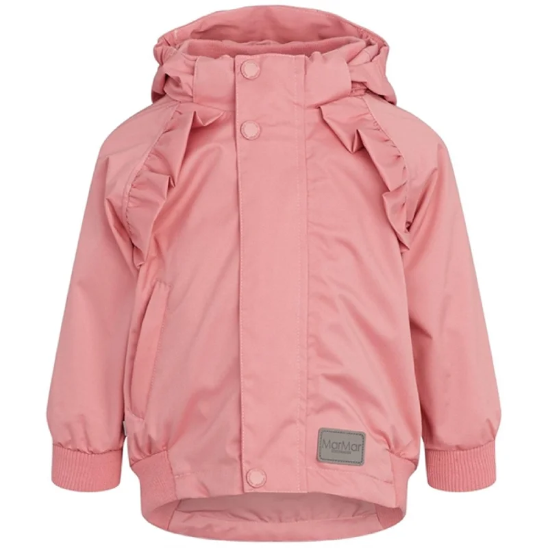 trekking poles with lightweight aluminum -MarMar Jacket Olio F Pink Delight Technical Summer Outerwear