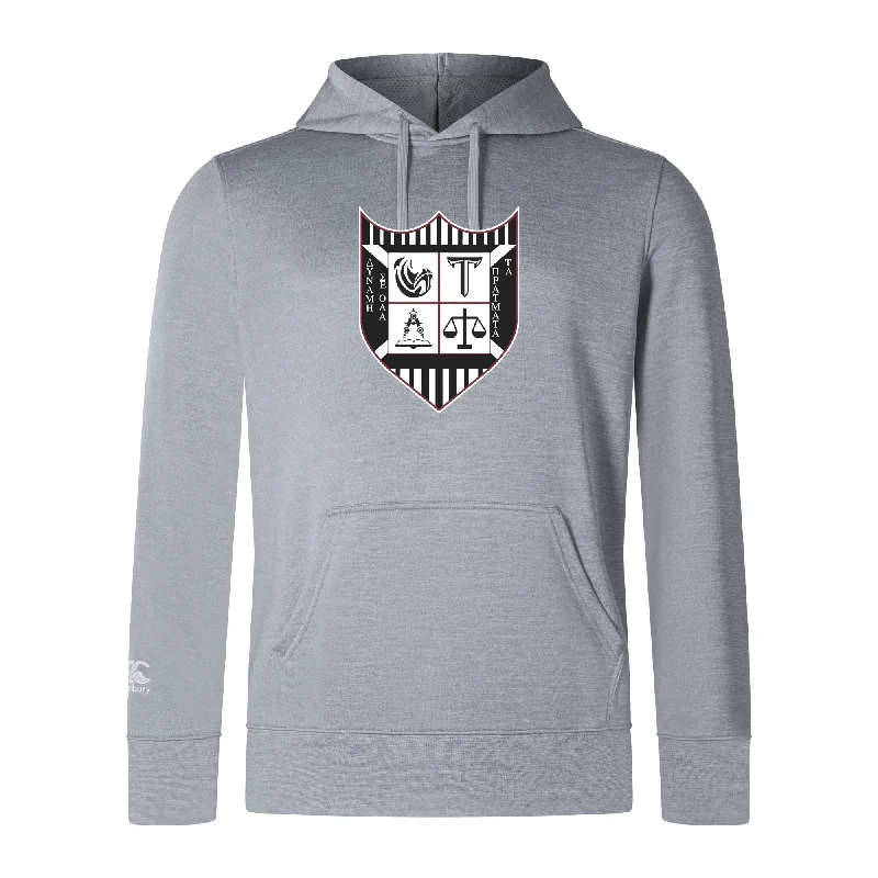 camping gear with reflective coatings -Troy University Rugby Club Lightweight Hoodie by Canterbury