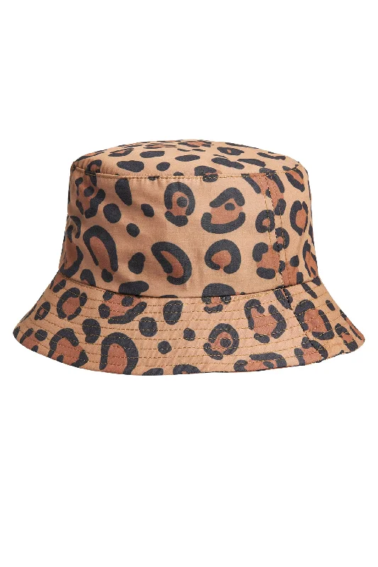 men’s luxury felt fedora -Calico Crab / Khaki / Bucket Hat