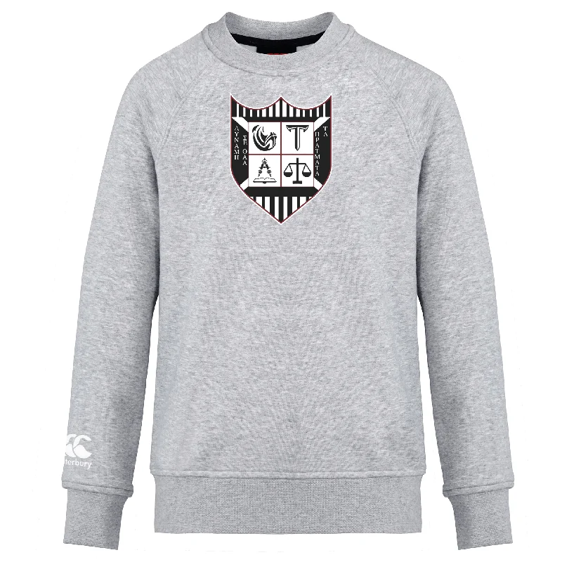 compact camping gear for backpackers -Troy University Rugby Club Crew Sweatshirt by Canterbury