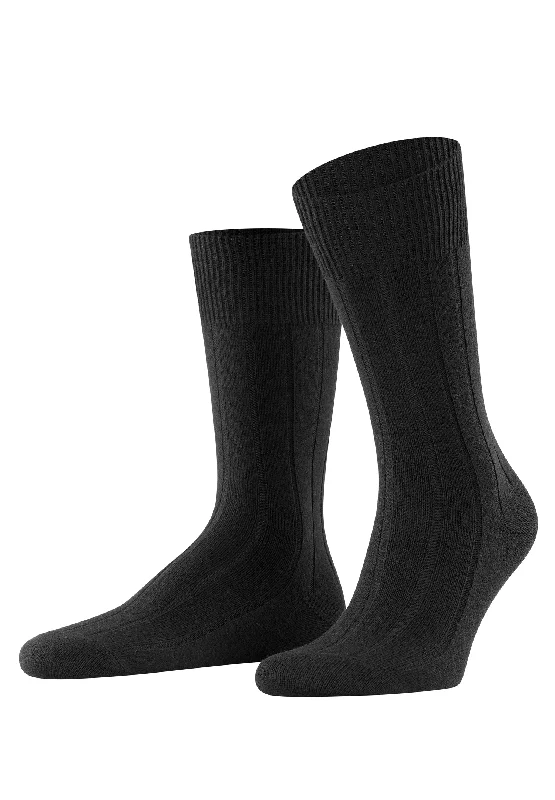 cushioned ankle socks for comfort -Lhasa Rib Sock Lhasa Rib Sock | Moonshine Tiles 14423-3000