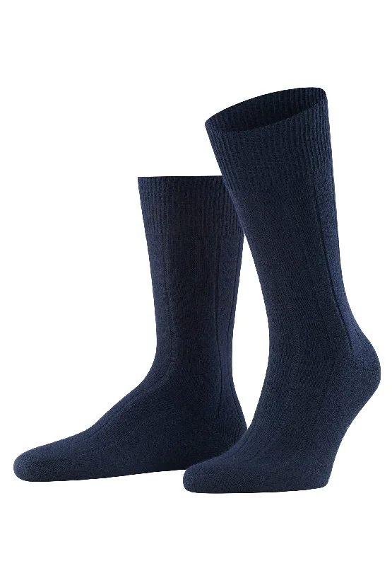 colorful socks for spring and summer -Lhasa Rib Sock Lhasa Rib Sock | Dark Navy 14423-6370