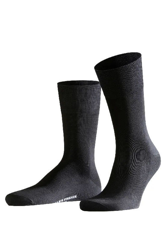 anti-bacterial wool socks for outdoor use -Firenze Men's Firenze Dress Sock | Moonshine Tiles 14684-3000