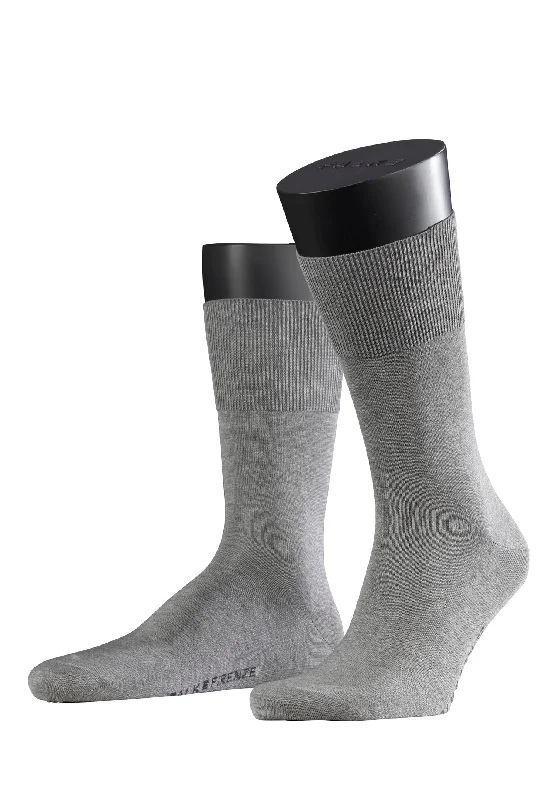 durable socks for hiking trips -Firenze Men's Firenze Dress Sock | Light Greymel. 14684-3390