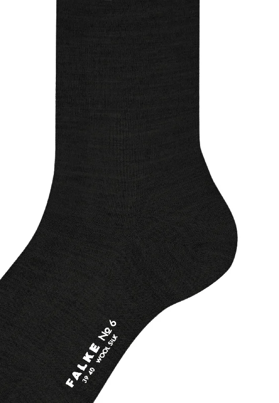 thermal socks for chilly nights -Luxury Line Basics Falke No. 6 Knee High | Moonshine Tiles 15451-3000