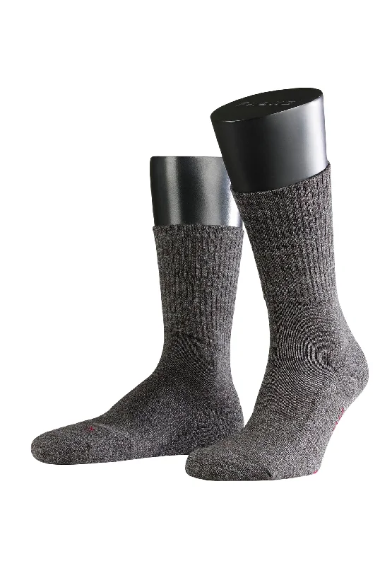 lightweight running socks for comfort -Walkie Light Unisex Walkie Light Weekend Sock | Smog 16486-3150